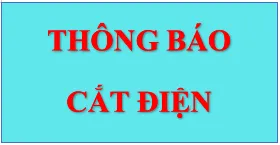 Thông báo gián đoạn cung cấp điện theo kế hoạch Khu vực Quận Gò Vấp